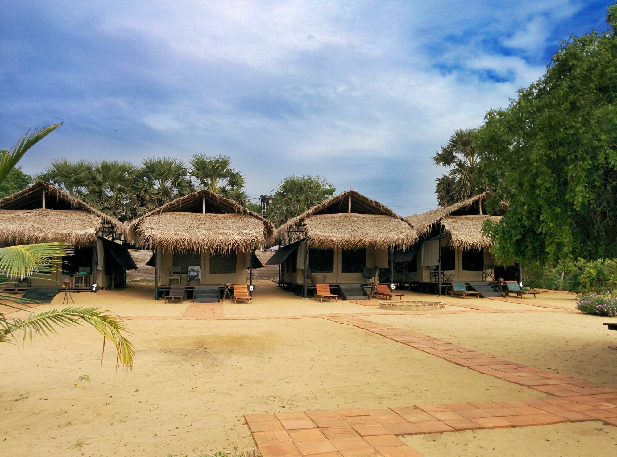 The Beach Camp Yala Киринда Экстерьер фото
